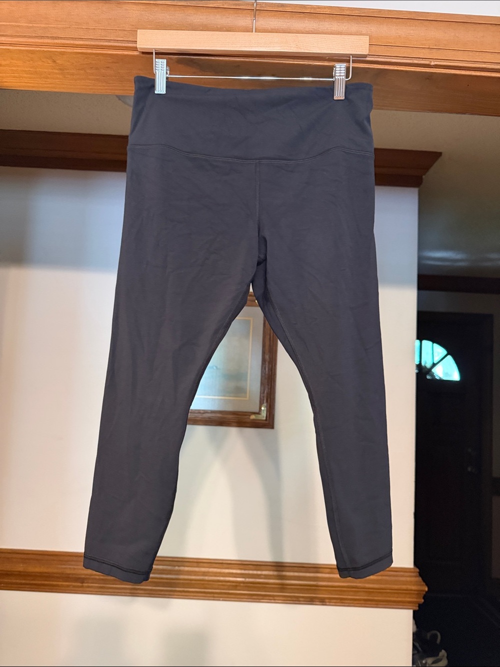 Athleta Black High-Rise Cropped Leggings